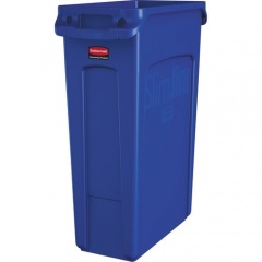 Rubbermaid Commercial Slim Jim 23-Gallon Vented Waste Containers (1956185CT)