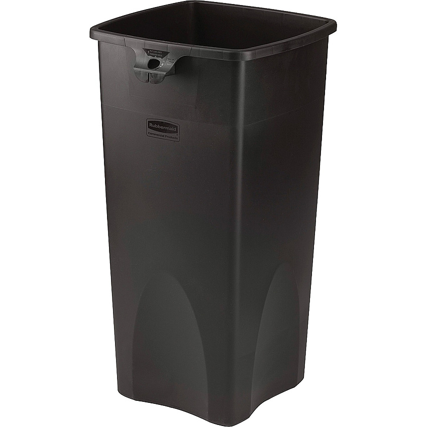 Rubbermaid Commercial Untouchable Square Container (RCP356988BKCT)