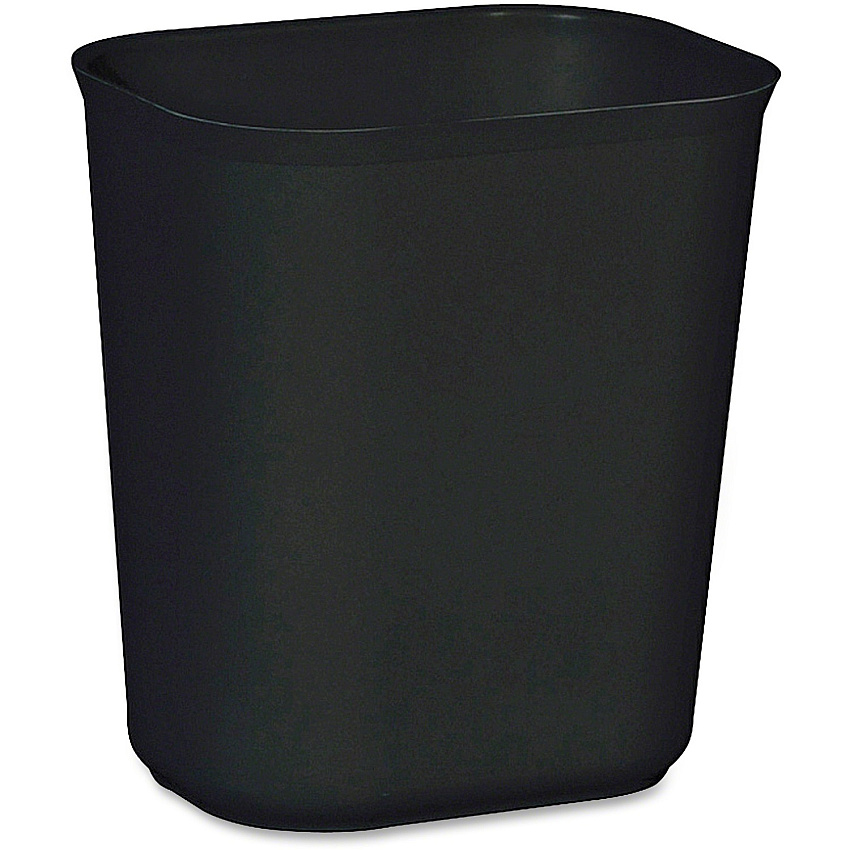 Rubbermaid Commercial 14 QT Fire-Resistant Wastebaskets (RCP254100BKCT)