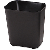 Rubbermaid Commercial 28 Quart Fire Resistant Wastebasket (RCP254300BKCT)