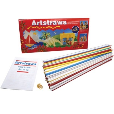 Creativity Street Artstraws Paper Tubes (AC9017)