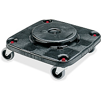 Rubbermaid Commercial Brute Square Container Dolly (RCP353000BKCT)