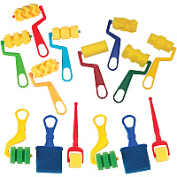 Creativity Street Creativity Street Foam Rollers & Brush Pack (PACAC9852)