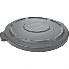 Rubbermaid Commercial Brute 32-Gallon Container Flat Lids (263100GYCT)