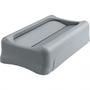 Rubbermaid Commercial Slim Jim Container Swing Lid (267360GYCT)