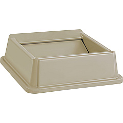 Rubbermaid Commercial Untouchable Square Swing Top (RCP266400BGCT)