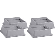 Rubbermaid Commercial Untouchable Square Swing Top (RCP266400GYCT)