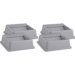 Rubbermaid Commercial Untouchable Square Swing Top (RCP266400GYCT)