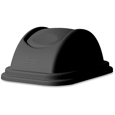 Rubbermaid Commercial Large Wastebasket Lids (RCP306700BKCT)