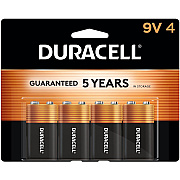 Duracell 9-Volt Coppertop Alkaline Batteries, 4-Packs (DURMN16RT4ZCT)