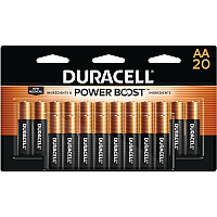 Duracell Coppertop Alkaline AA Battery 20-Packs (DURMN1500B20CT)