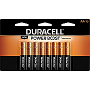 Duracell Coppertop Alkaline AA Battery 16-Packs (DURMN1500B16ZCT)