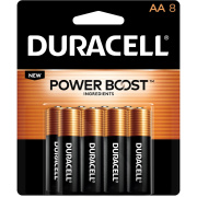 Duracell Coppertop Alkaline AA Battery 8-Packs (MN1500B8ZCT)