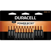 Duracell Coppertop Alkaline AAA Battery 20-Packs (MN2400B20CT)