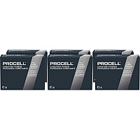 Duracell Procell Alkaline C Battery Boxes of 12 (DURPC1400CT)