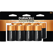 Duracell Coppertop Alkaline D Battery 8-Packs (DURMN13RT8ZCT)