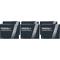 Duracell Procell Alkaline D Battery Boxes of 12 (DURPC1300CT)