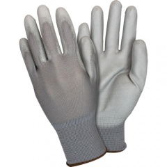 Safety Zone Coated Nylon Gray Knit Gloves (GNPULGGYCT)