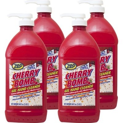 Zep Commercial Cherry Bomb Gel Hand Cleaner (ZUCBHC484CT)