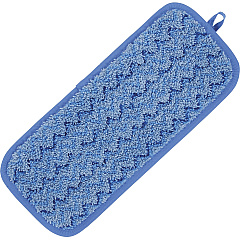 Rubbermaid Commercial Hygen 11" Microfiber Wet Mop (RCPQ820BLUCT)