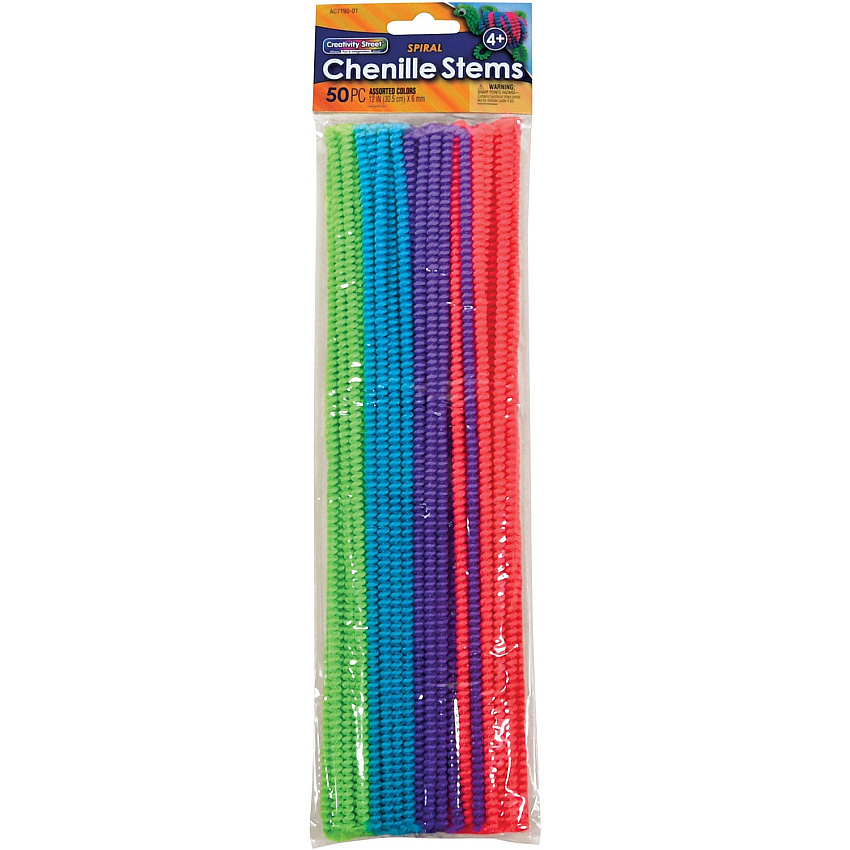 Creativity Street Spiral Chenille Stems (PACAC719001)