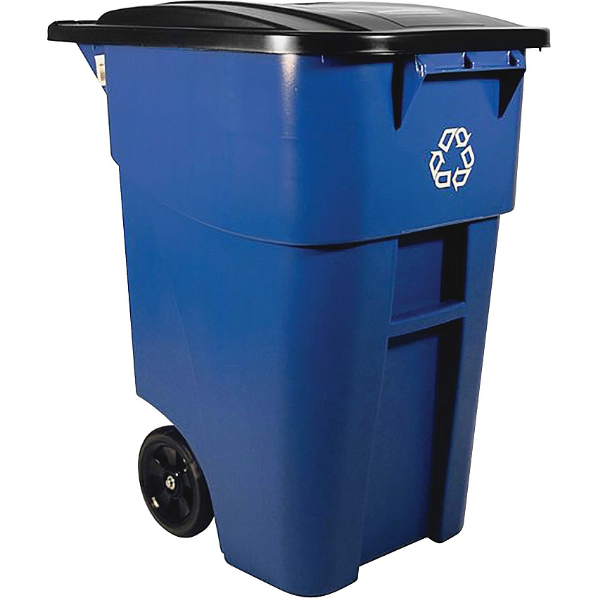Rubbermaid Commercial Brute Recycling Rollout Container (RCP9W2773BECT)