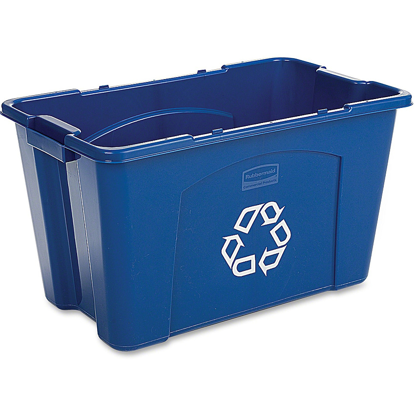 Rubbermaid Commercial 18-gallon Recycling Box (RCP571873BECT)