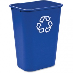Rubbermaid Commercial Large Recycling Wastebasket (295773BLUECT)