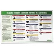 Impact GHS Safety Data Sheet Poster in Spanish (799073CT)
