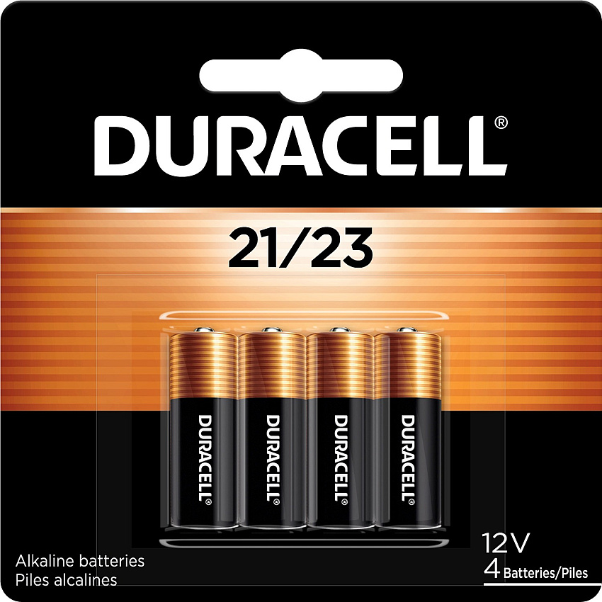 Duracell MN21/23 Alkaline Battery 4-Packs (DURMN21B4CT)