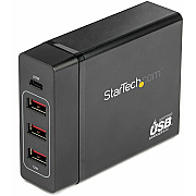 StarTech Usb C Laptop Charger Hub 60w Pd/3x Usb-a (DCH1C3A)