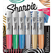 Sharpie Metallic Ink Chisel Tip Permanent Markers (SAN2089634)