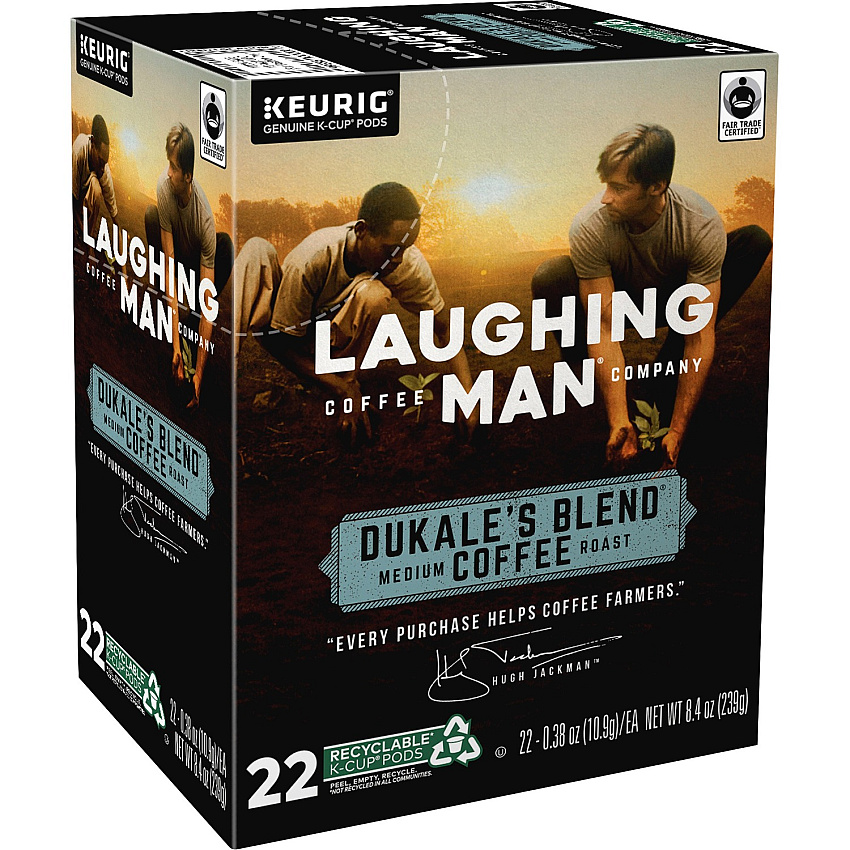 LAUGHING MAN K-Cup Dukale's Blend Coffee (GMT8338)
