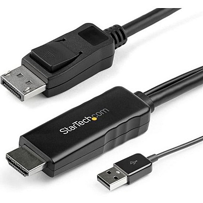 StarTech 6ft Hdmi To Displayport Cable 4k 30hz (HD2DPMM6)