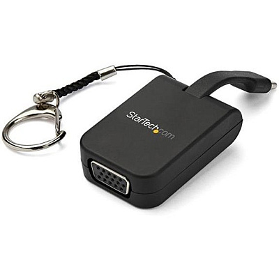 StarTech Compact Usb C To Vga Adapter Dongle (CDP2VGAFC)