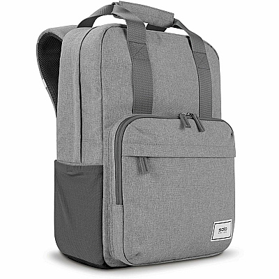 Solo Re:claim Carrying Case (Backpack) for 15.6" Notebook - Gray (USLUBN76010)