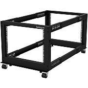 StarTech 8u 19in Open Frame Server Rack 22-40in (4POSTRACK8U)