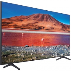 Samsung Crystal TU7000 UN65TU7000F 64.5" Smart LED-LCD TV - 4K UHDTV - Titan Gray, Black (UN65TU7000FXZA)