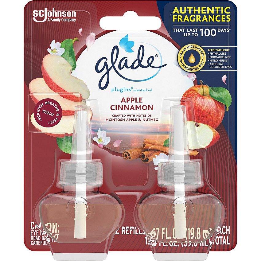 Glade PlugIns Apple Cinnamon Oil Refill (SJN315104)