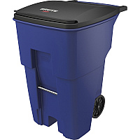 Rubbermaid Commercial Brute 95-gallon Rollout Container (RCP9W2273BLU)