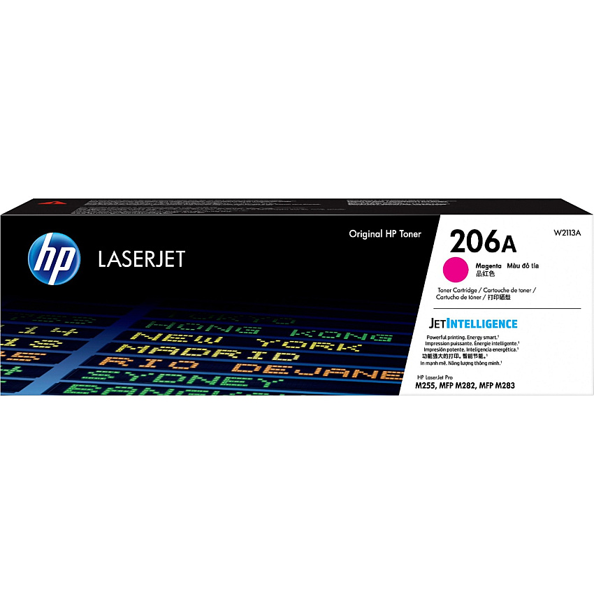 HP 206A Original Standard Yield Laser Toner Cartridge - Magenta - 1 Each (HEWW2113A)