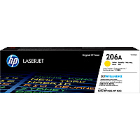 HP 206A Original Laser Toner Cartridge - Yellow - 1 Each (HEWW2112A)