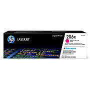 HP 206X Original High Yield Laser Toner Cartridge - Magenta - 1 Each (HEWW2113X)