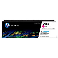 HP 206X Original High Yield Laser Toner Cartridge - Magenta - 1 Each (HEWW2113X)