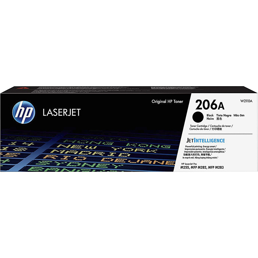 HP 206A Original Standard Yield Laser Toner Cartridge - Black - 1 Each (HEWW2110A)