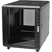 StarTech 15u 19in Mobile It Server Rack Cabinet (RK1536BKF)