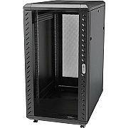 StarTech 18u 19in Mobile It Server Rack Cabinet (RK1836BKF)