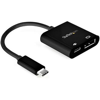 StarTech Usb C To Displayport Adapter W/ Pd 8k/4k (CDP2DP14UCPB)