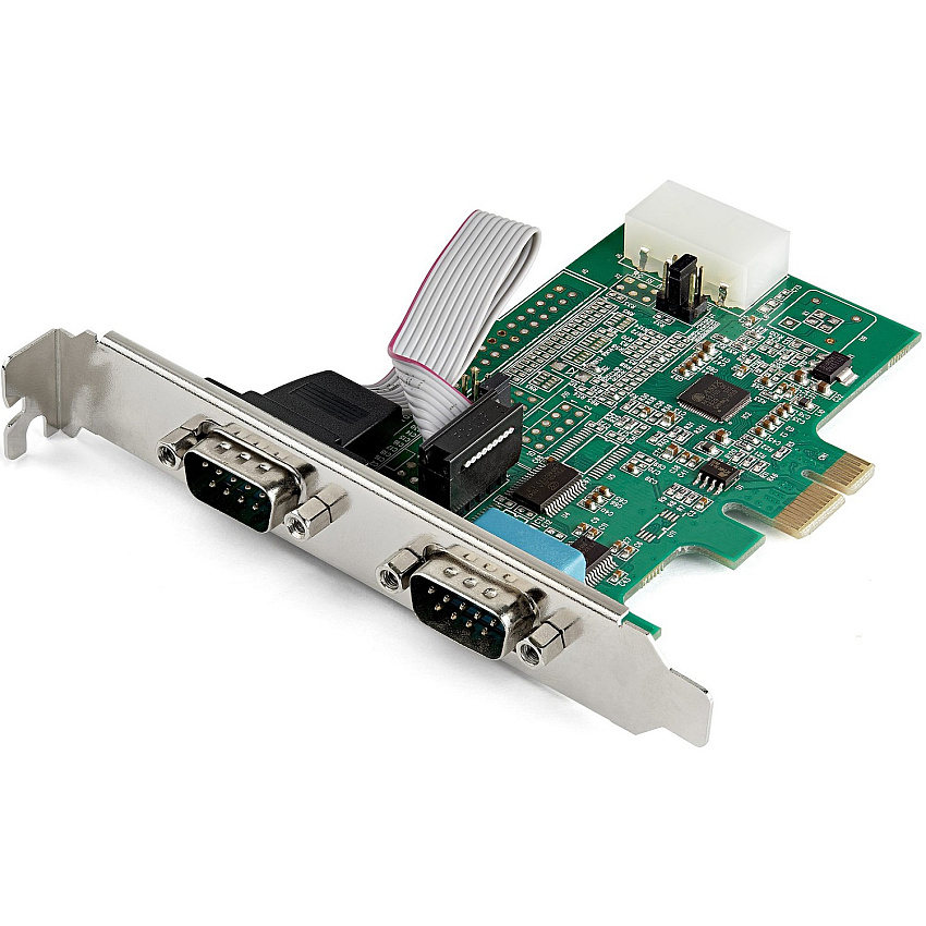 StarTech 2port Pcie Rs232 Serial Db9 Adapter Card (PEX2S953)