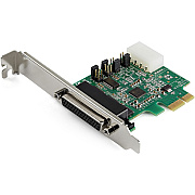 StarTech 4port Pcie Rs232 Serial Db9 Adapter Card (PEX4S953)